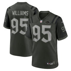 Quinnen Williams New York Jets 2025 Rivalries Collection Game Jersey Gotham Green | Nike for Sale