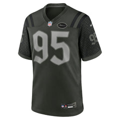 Quinnen Williams New York Jets 2025 Rivalries Collection Game Jersey Gotham Green | Nike for Sale