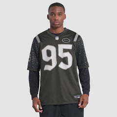 Quinnen Williams New York Jets 2025 Rivalries Collection Game Jersey Gotham Green | Nike for Sale