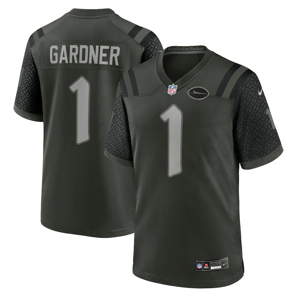 Ahmad Sauce Gardner New York Jets 2025 Rivalries Collection Game Jersey Gotham Green | Nike for Sale