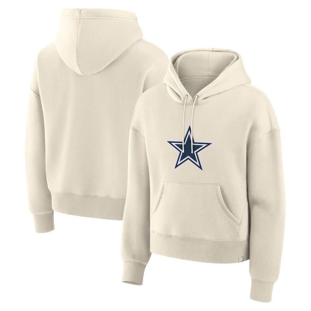 Dallas Cowboys Women's Dove Legacy Pullover Hoodie Cream | Fanatics