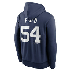 Max Fried New York Yankees Nike Name & Number Pullover Hoodie - MLB