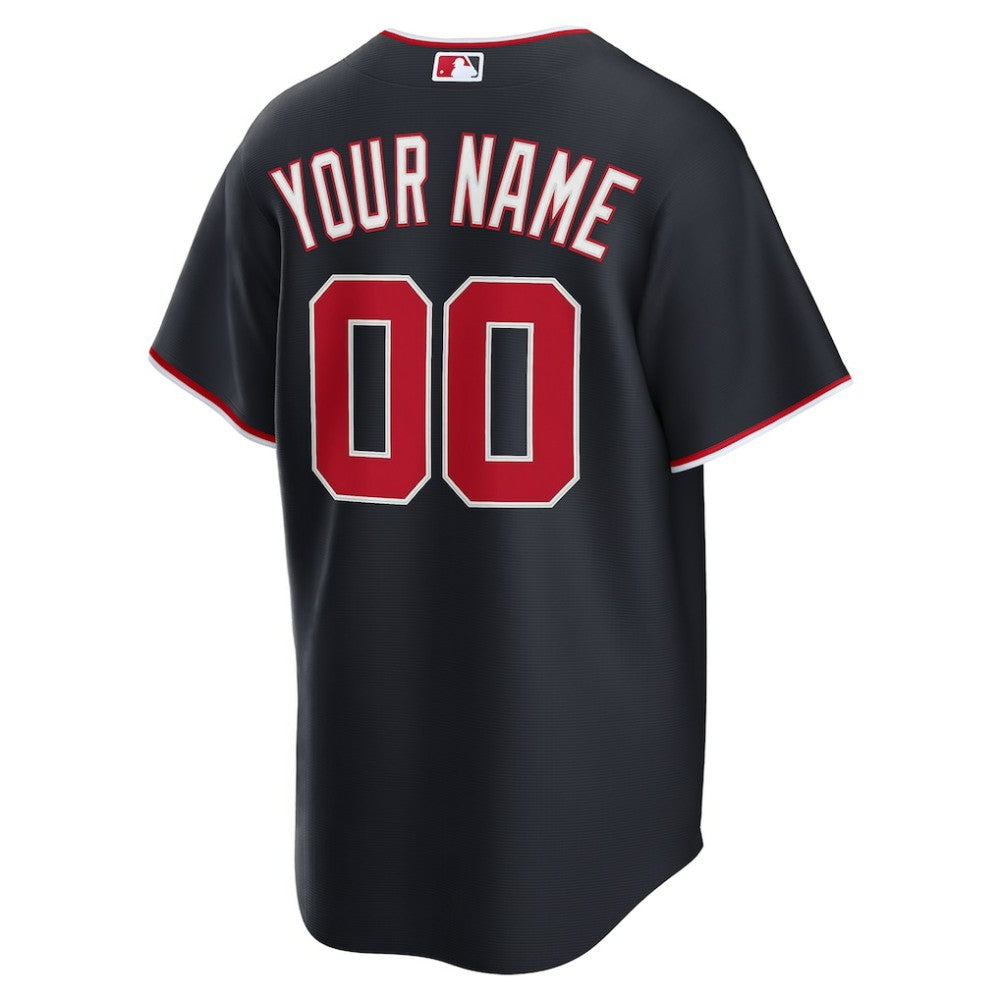 Washington Nationals Nike Alternate Custom Replica Jersey - MLB