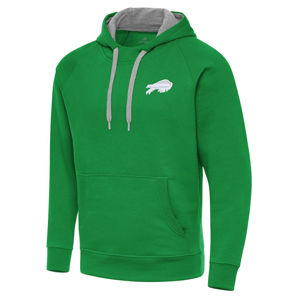 Buffalo Bills Antigua St. Patrick's Day Victory Pullover Hoodie Kelly Green | NFL