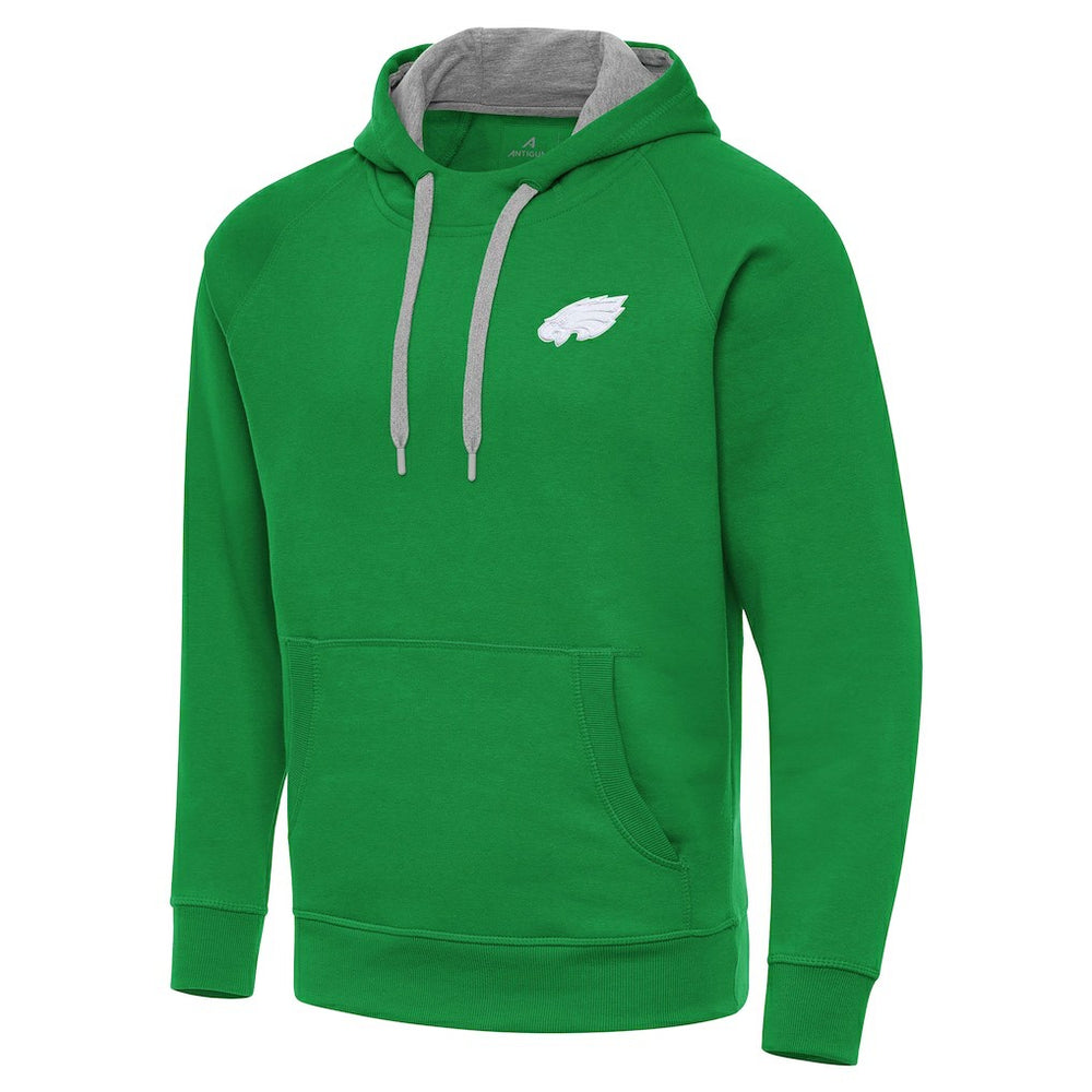 Philadelphia Eagles Antigua St. Patrick's Day Victory Pullover Hoodie Kelly Green | NFL