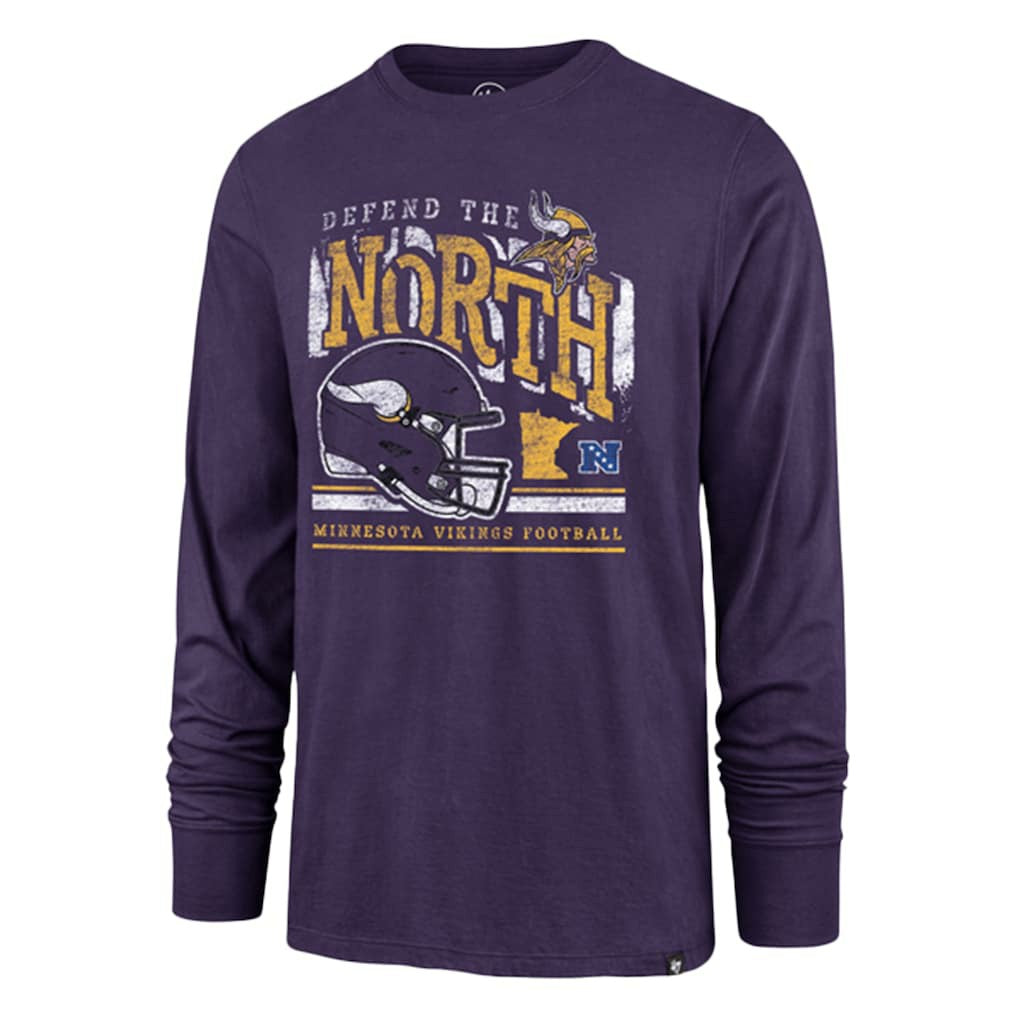 Minnesota Vikings '47 Regional Super Rival Long Sleeve T-Shirt Purple | 47 brand