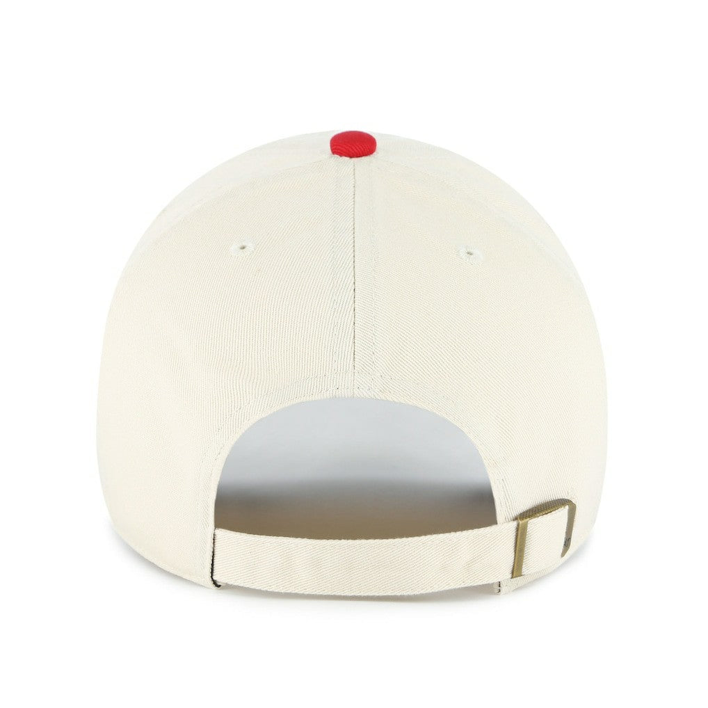 Kansas City Chiefs '47 Windham Clean Up Adjustable Hat Natural | 47 brand