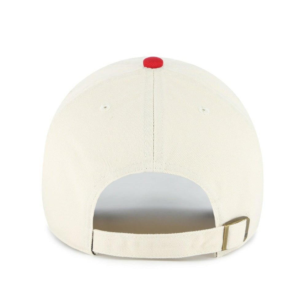Kansas City Chiefs '47 Windham Clean Up Adjustable Hat Natural | 47 brand