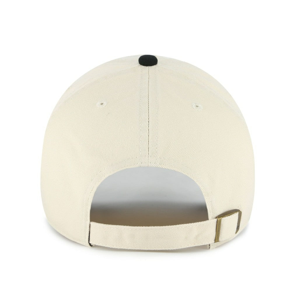 Las Vegas Raiders '47 Windham Clean Up Adjustable Hat Natural | 47 brand