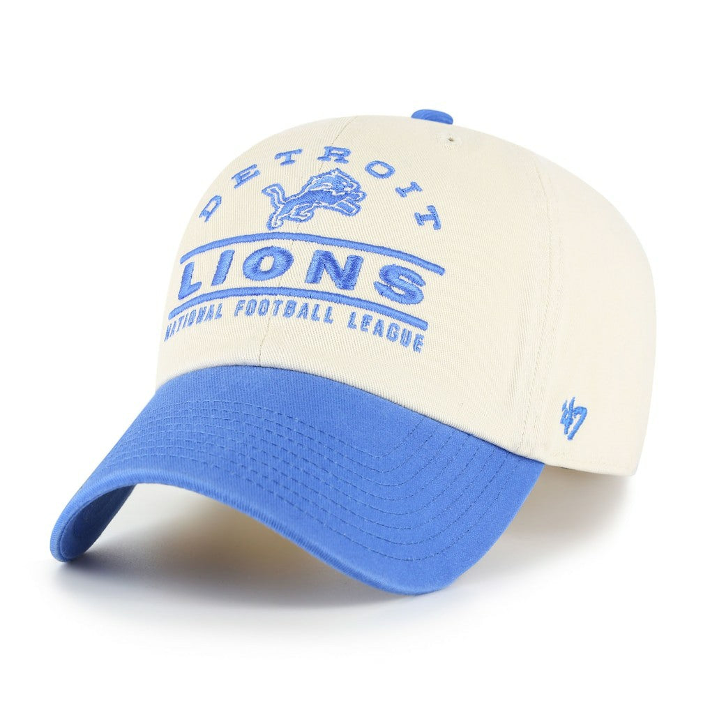 Detroit Lions '47 Windham Clean Up Adjustable Hat Natural | 47 brand