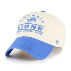 Detroit Lions '47 Windham Clean Up Adjustable Hat Natural | 47 brand