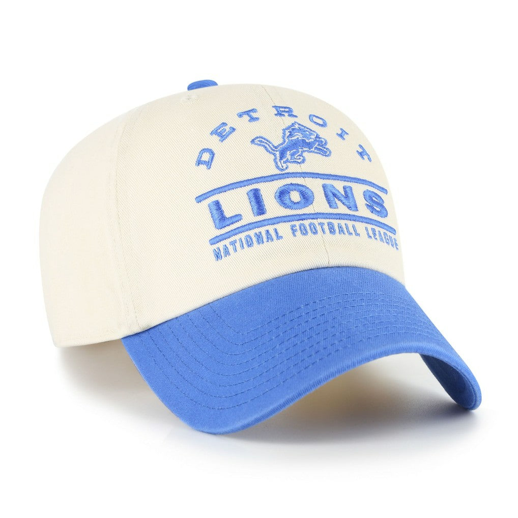 Detroit Lions '47 Windham Clean Up Adjustable Hat Natural | 47 brand