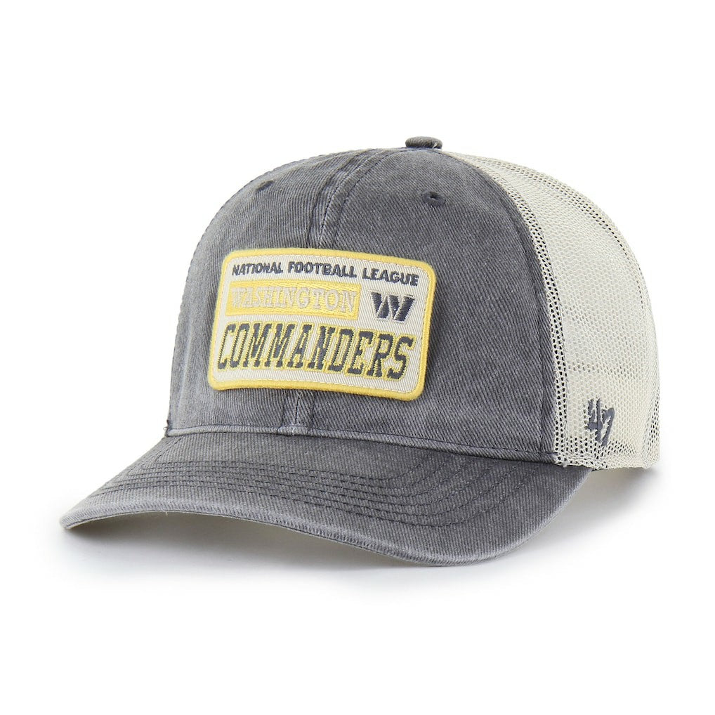 Washington Commanders '47 Canteen Relaxed Trucker Adjustable Hat Charcoal | 47 brand