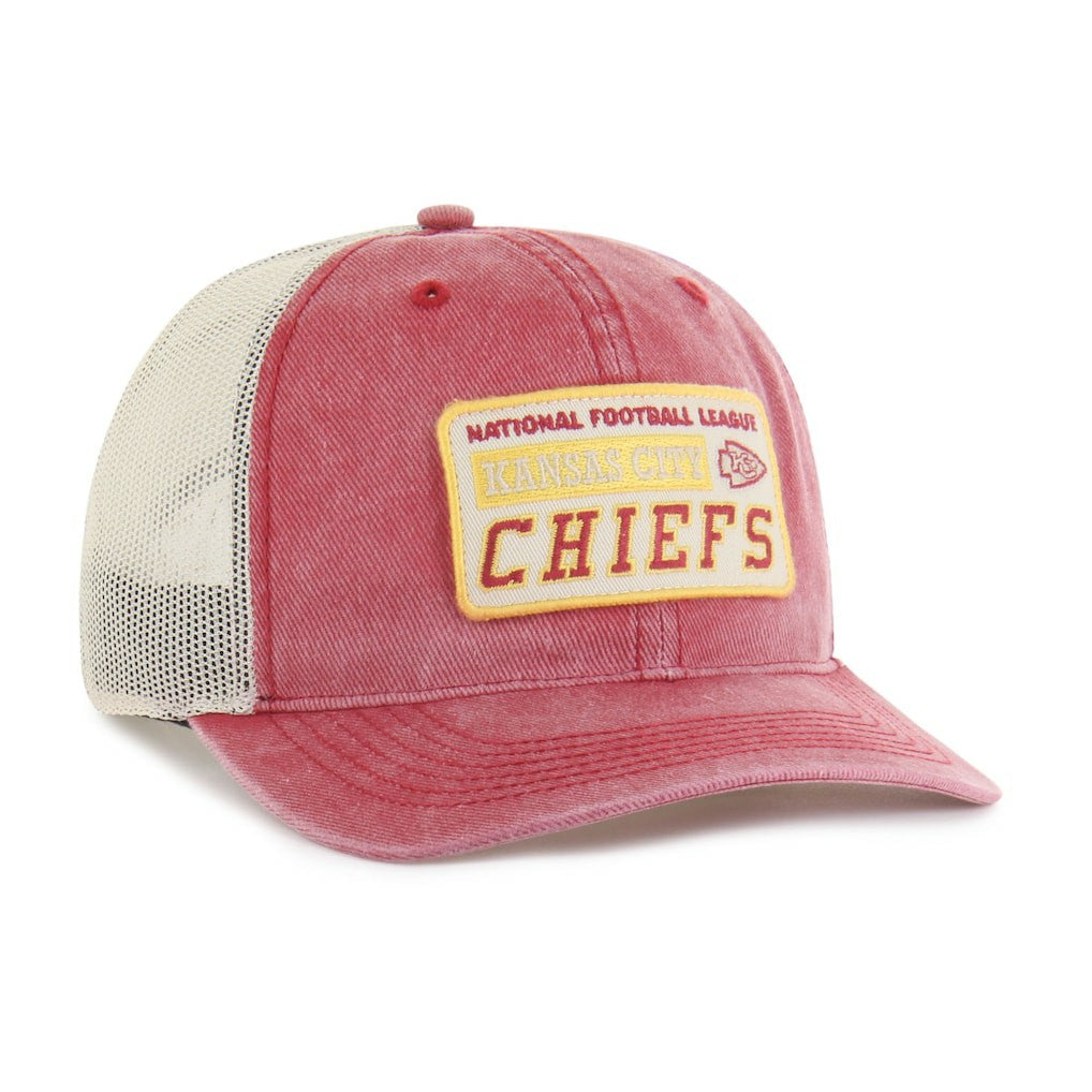 Kansas City Chiefs '47 Canteen Relaxed Trucker Adjustable Hat Red | 47 brand