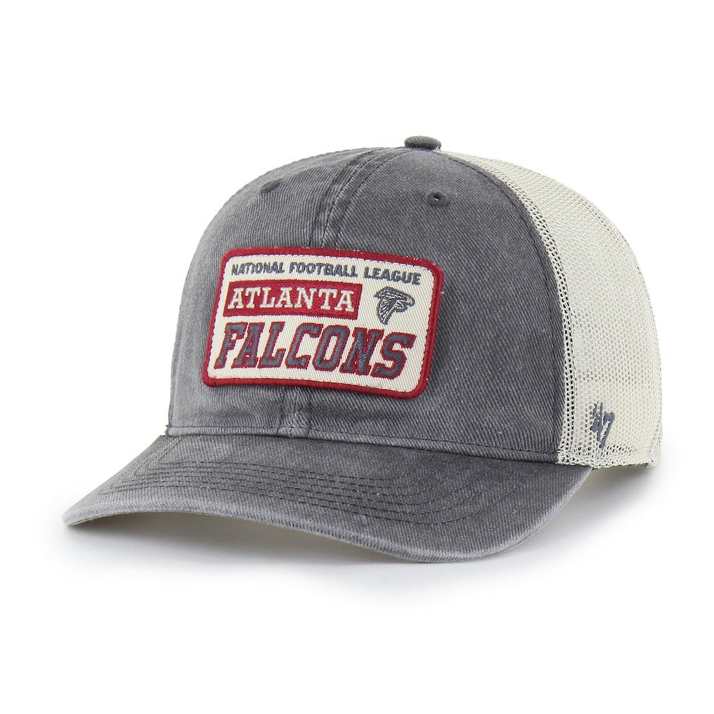 Atlanta Falcons '47 Canteen Relaxed Trucker Adjustable Hat Charcoal | 47 brand