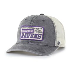 Baltimore Ravens '47 Canteen Relaxed Trucker Adjustable Hat Charcoal | 47 brand