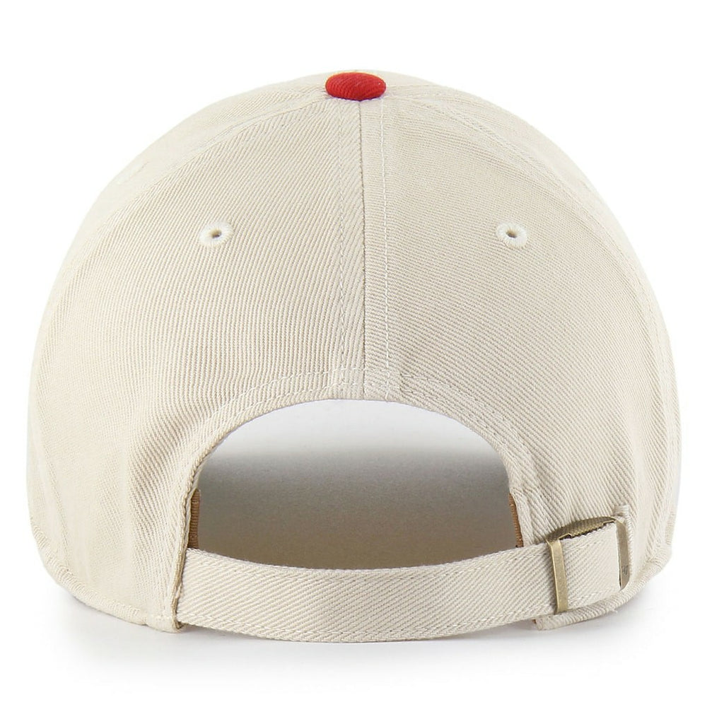 San Francisco 49ers '47 Fairfield MVP Throwback Adjustable Hat Cream/Scarlet | 47 brand