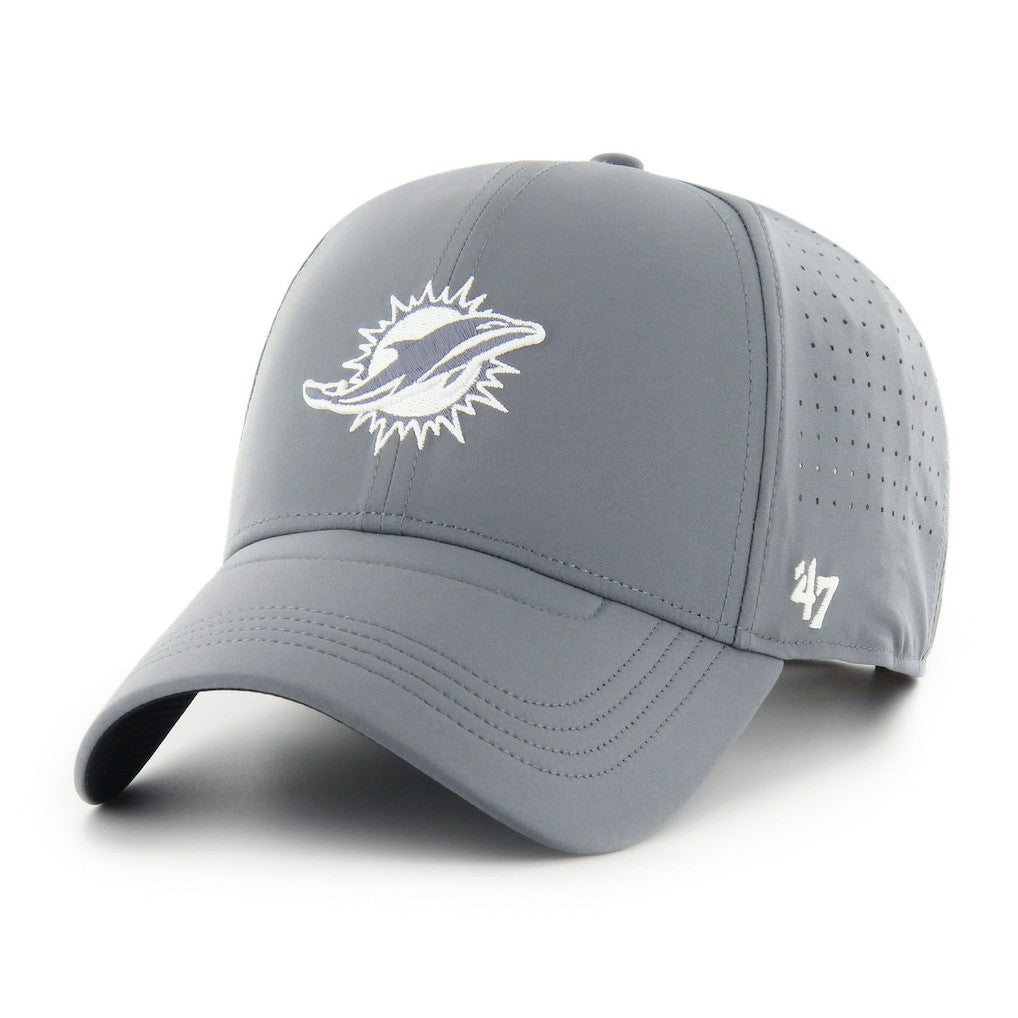 Miami Dolphins '47 Vent MVP Adjustable Hat Gray | 47 brand