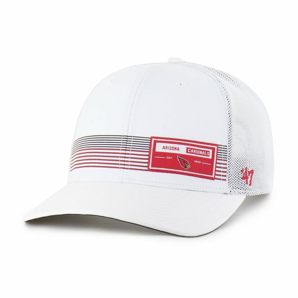 Arizona Cardinals '47 Rangefinder Trucker Adjustable Hat White | 47 brand