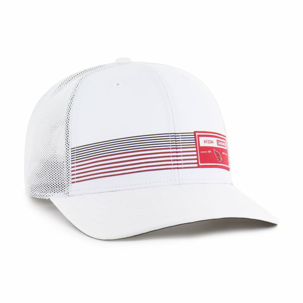 Arizona Cardinals '47 Rangefinder Trucker Adjustable Hat White | 47 brand