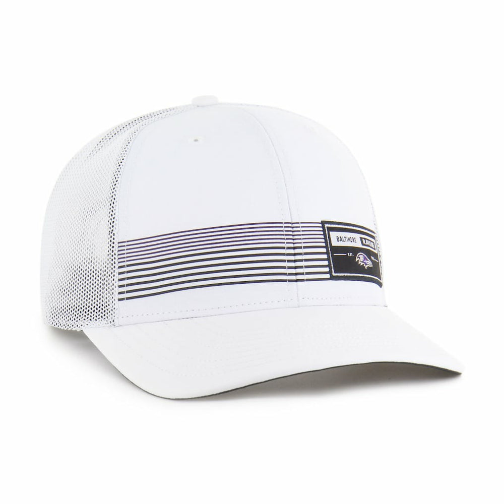 Baltimore Ravens '47 Rangefinder Trucker Adjustable Hat White | 47 brand
