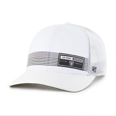 Las Vegas Raiders '47 Rangefinder Trucker Adjustable Hat White | 47 brand