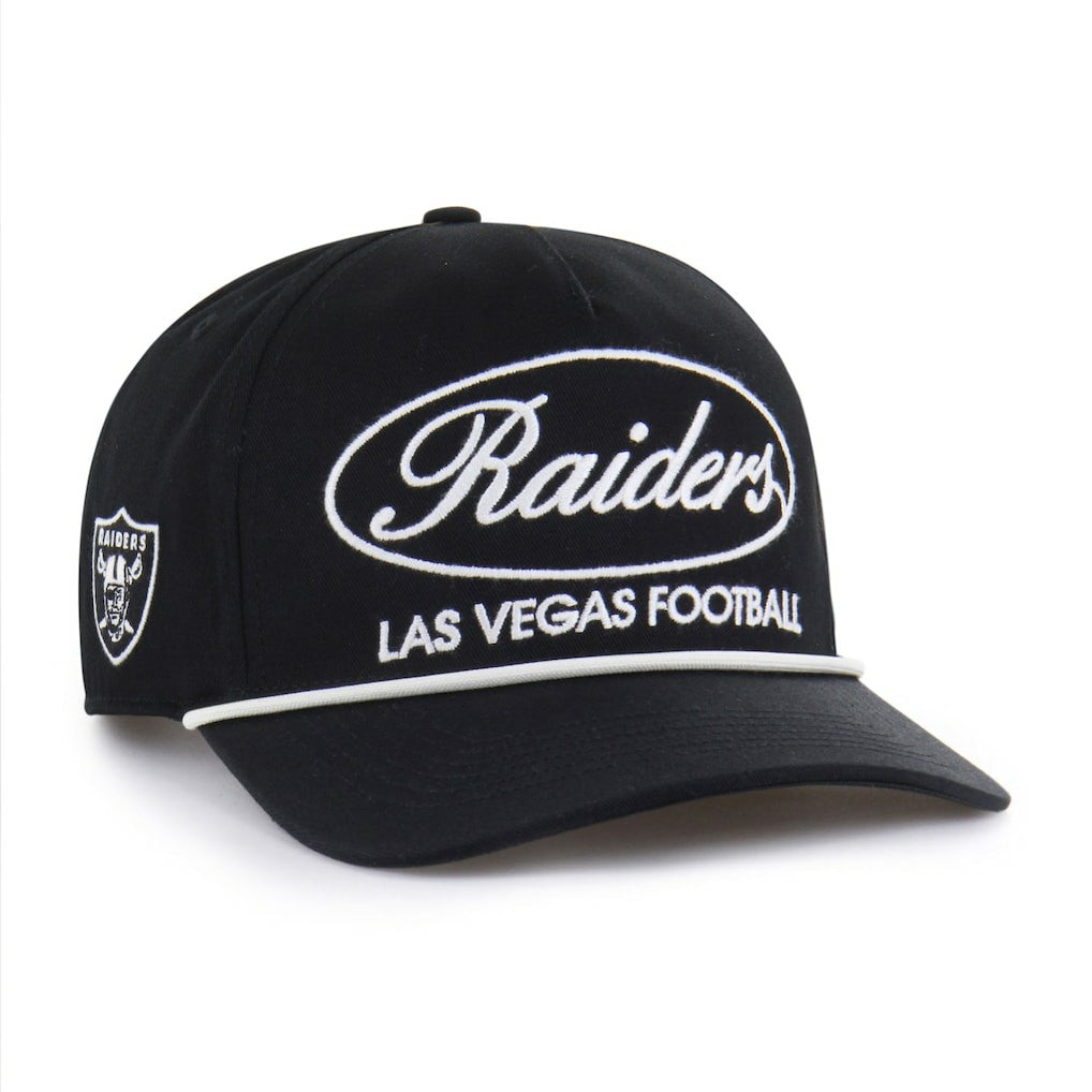 Las Vegas Raiders '47 Foundational Hitch Adjustable Hat Black | 47 brand