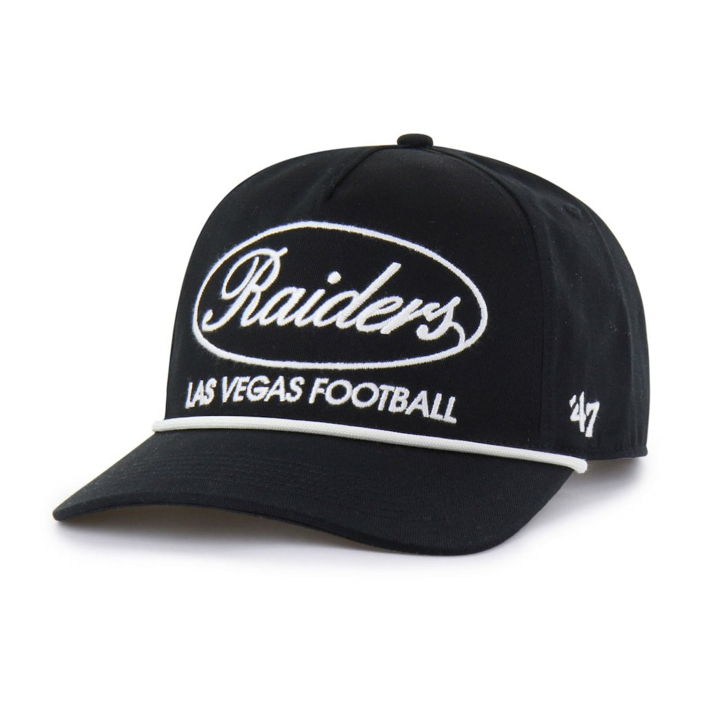 Las Vegas Raiders '47 Foundational Hitch Adjustable Hat Black | 47 brand