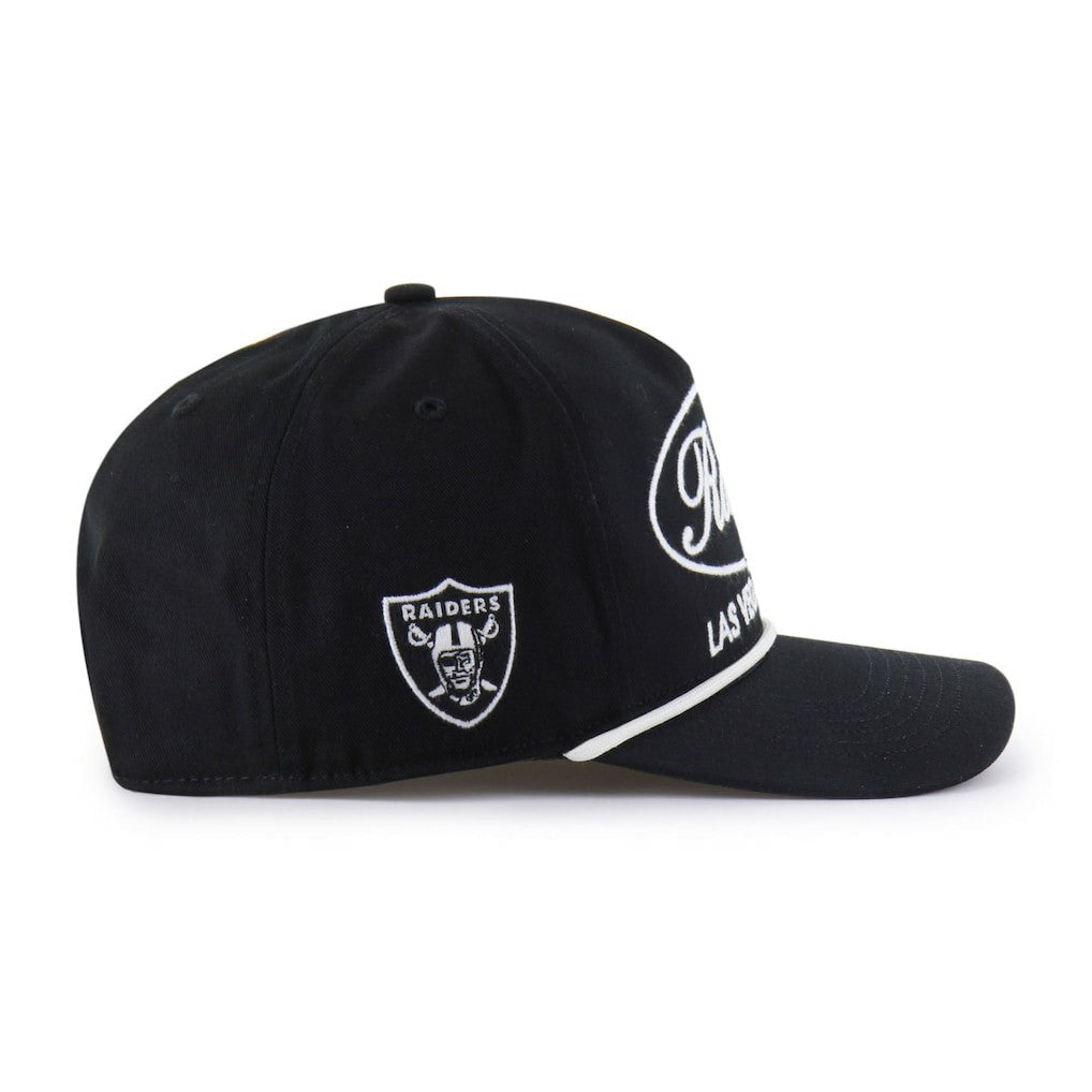 Las Vegas Raiders '47 Foundational Hitch Adjustable Hat Black | 47 brand