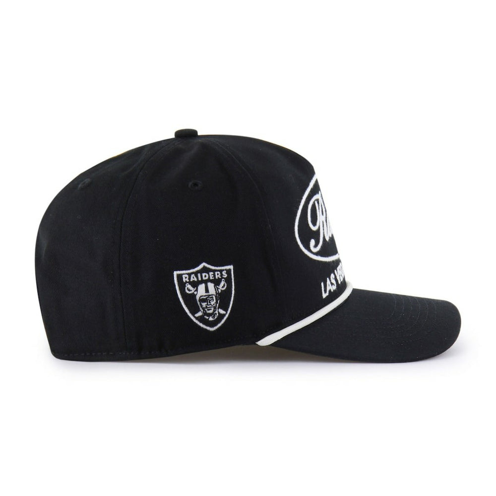 Las Vegas Raiders '47 Foundational Hitch Adjustable Hat Black | 47 brand
