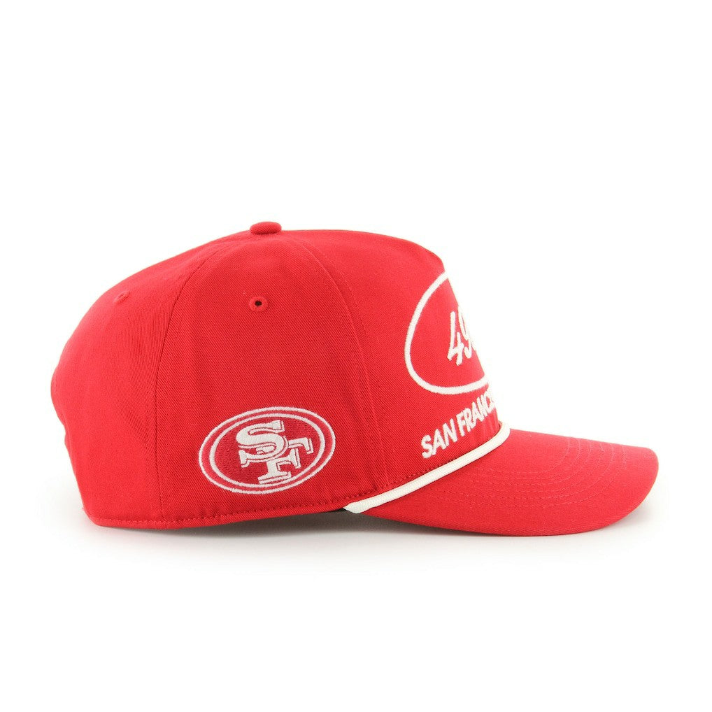 San Francisco 49ers '47 Foundational Hitch Adjustable Hat Scarlet | 47 brand