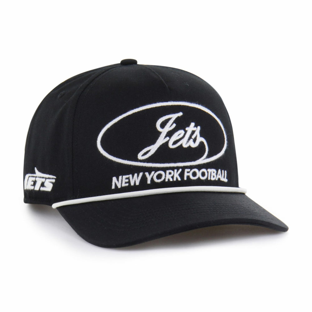 New York Jets '47 Foundational Hitch Adjustable Hat Black | 47 brand