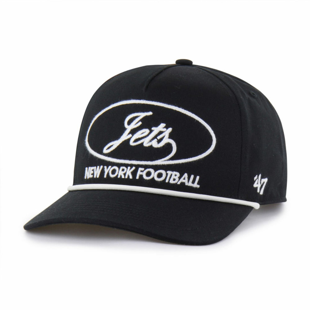 New York Jets '47 Foundational Hitch Adjustable Hat Black | 47 brand