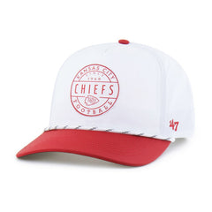 Kansas City Chiefs '47 Suburbia Hitch Two-Tone Adjustable Hat White/Red | 47 brand