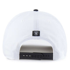 Las Vegas Raiders '47 Suburbia Hitch Two-Tone Adjustable Hat White/Black | 47 brand