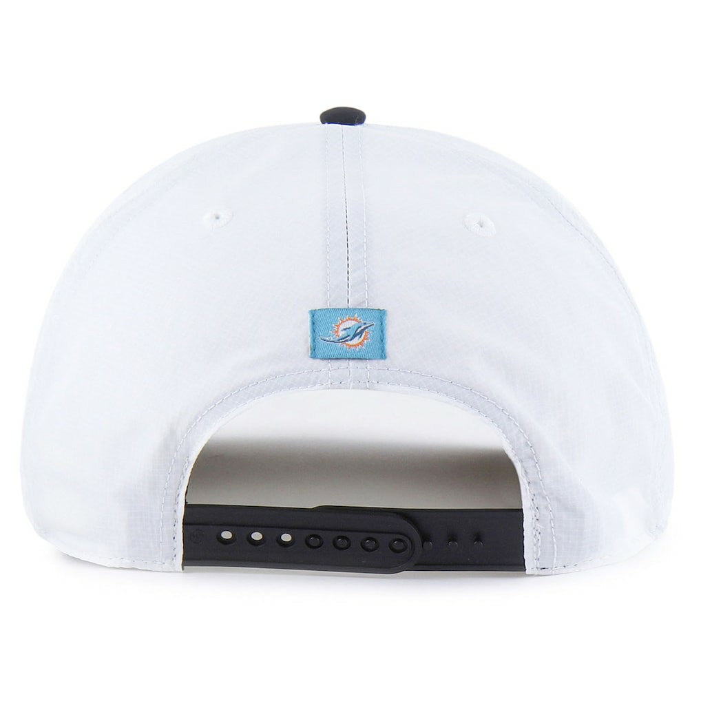 Miami Dolphins '47 Suburbia Hitch Two-Tone Adjustable Hat White/Black | 47 brand