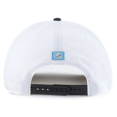 Miami Dolphins '47 Suburbia Hitch Two-Tone Adjustable Hat White/Black | 47 brand