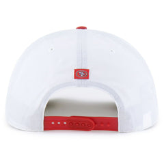 San Francisco 49ers '47 Suburbia Hitch Two-Tone Adjustable Hat White/Scarlet | 47 brand