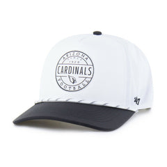 Arizona Cardinals '47 Suburbia Hitch Two-Tone Adjustable Hat White/Black | 47 brand