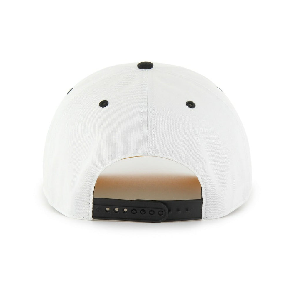 Pittsburgh Steelers '47 Roscoe Two-Toned Hitch Adjustable Hat White/Black | 47 brand