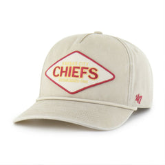 Kansas City Chiefs '47 Cairn Hitch Adjustable Hat Khaki | 47 brand