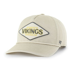 Minnesota Vikings '47 Cairn Hitch Adjustable Hat Khaki | 47 brand