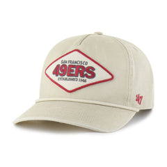 San Francisco 49ers '47 Cairn Hitch Adjustable Hat Khaki | 47 brand