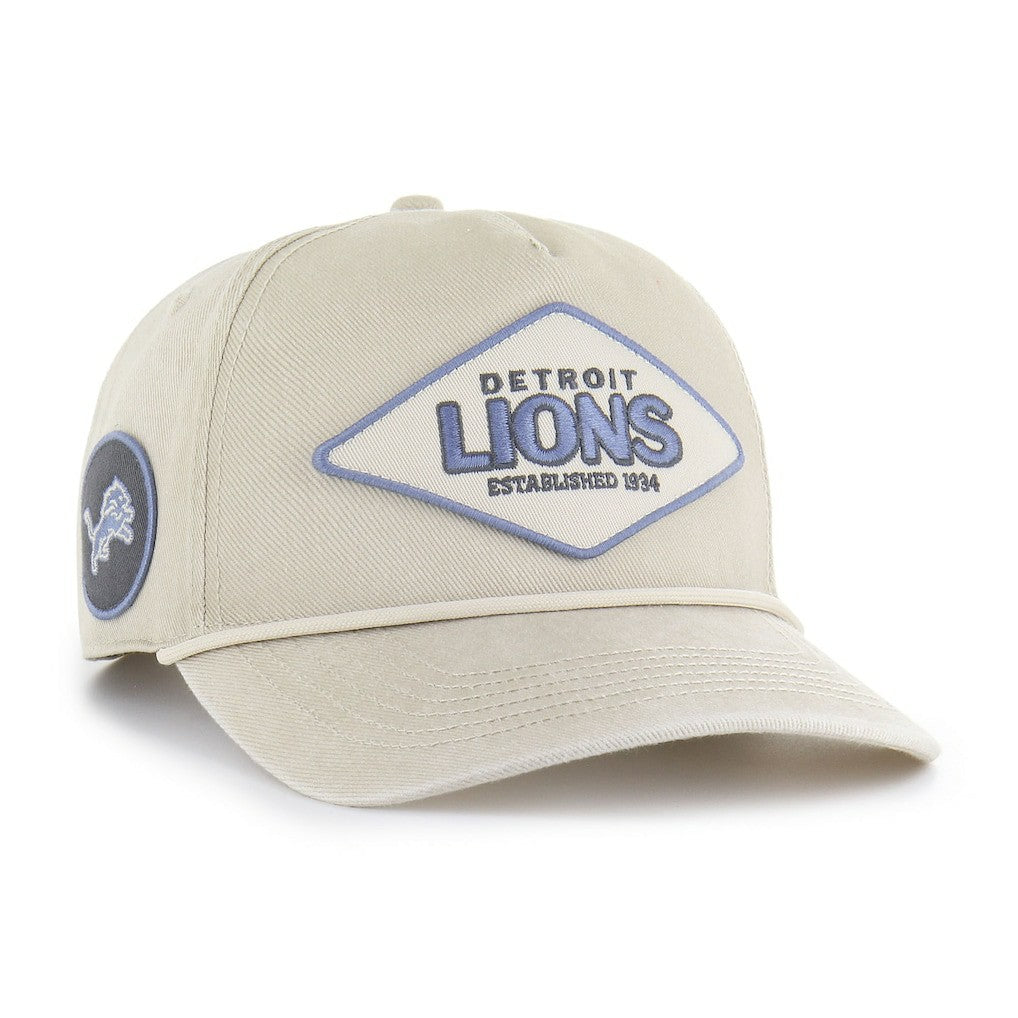 Detroit Lions '47 Cairn Hitch Adjustable Hat Khaki | 47 brand