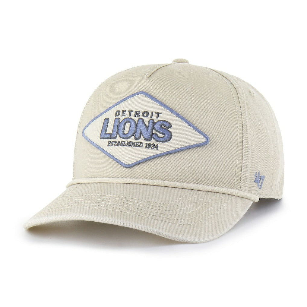 Detroit Lions '47 Cairn Hitch Adjustable Hat Khaki | 47 brand
