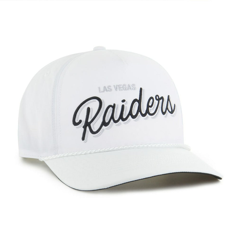 Las Vegas Raiders '47 Brrr Fairway Hitch Adjustable Hat White | 47 brand