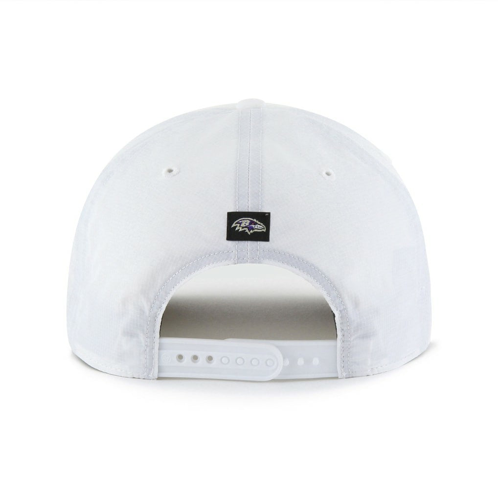 Baltimore Ravens '47 Brrr Fairway Hitch Adjustable Hat White | 47 brand
