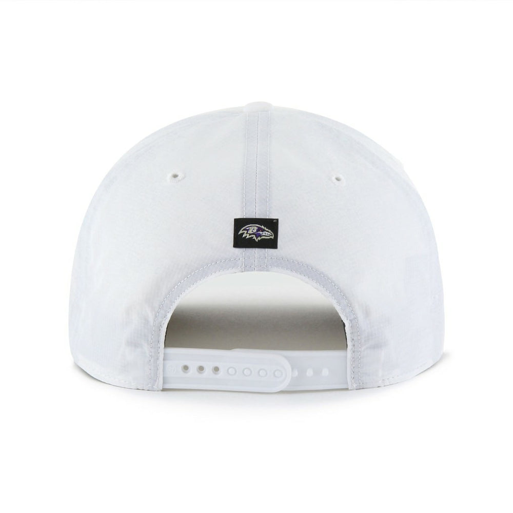 Baltimore Ravens '47 Brrr Fairway Hitch Adjustable Hat White | 47 brand