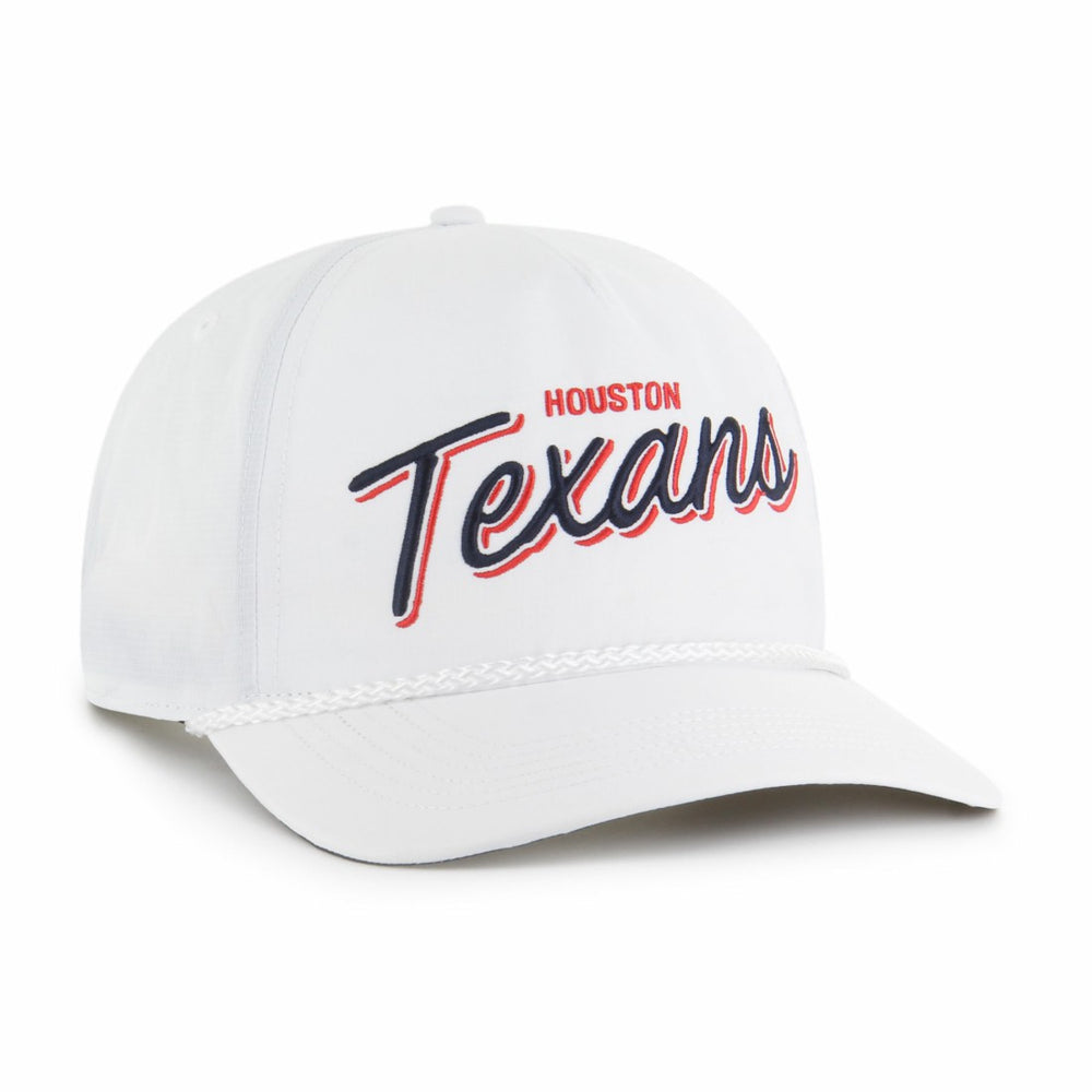 Houston Texans '47 Brrr Fairway Hitch Adjustable Hat White | 47 brand