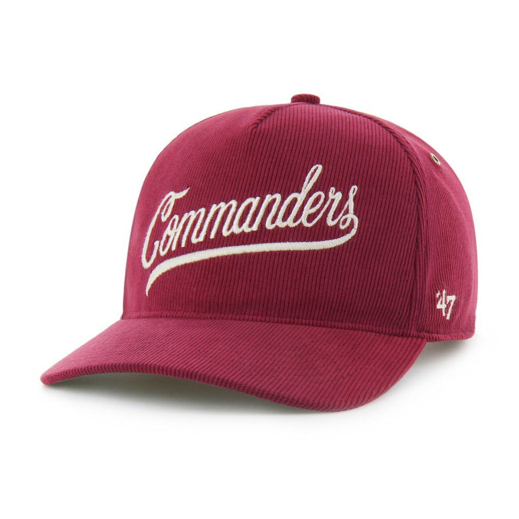 Washington Commanders '47 Golden Age Corduroy Hitch Adjustable Hat Burgundy | 47 brand